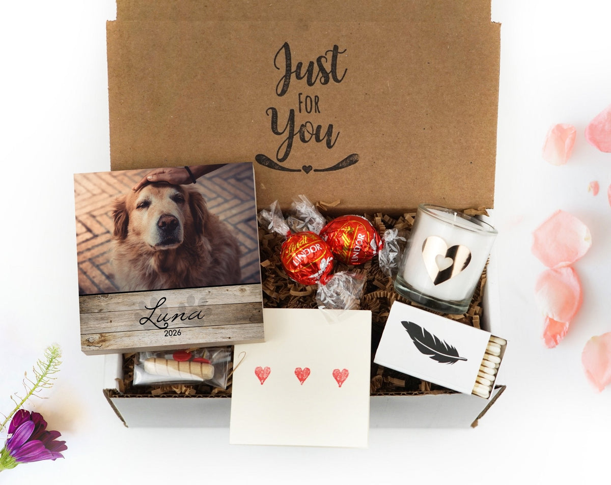 Custom Dog Memorial Photo Block