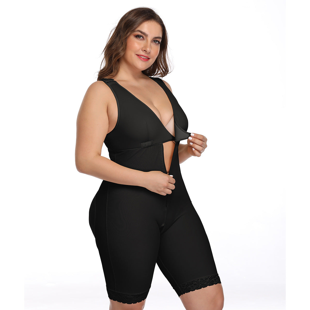 V-Neck Sculpting Bodysuit