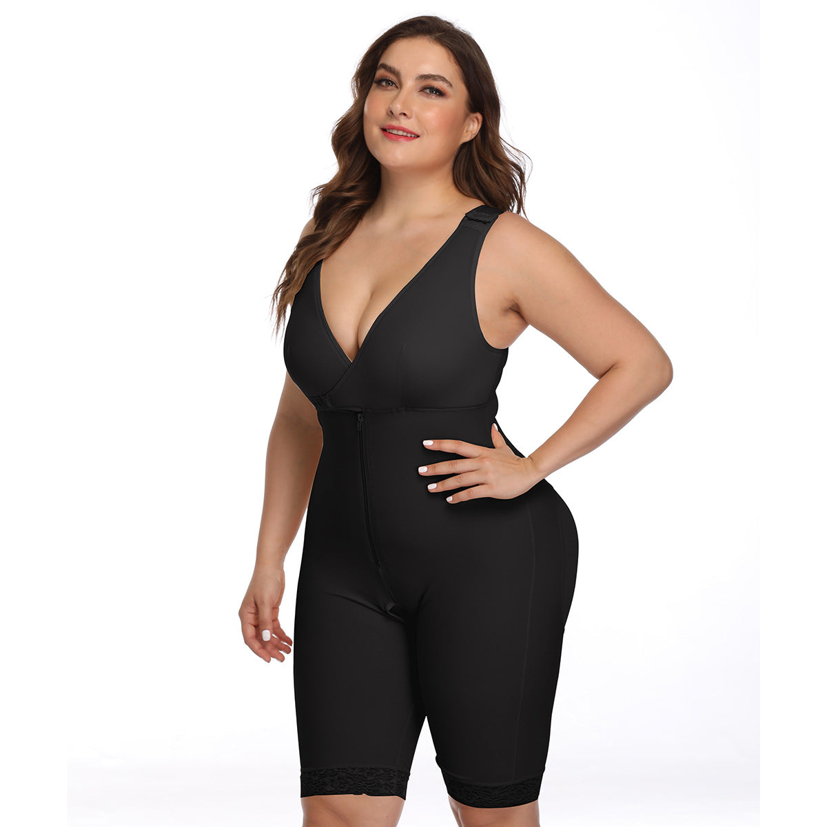 V-Neck Sculpting Bodysuit
