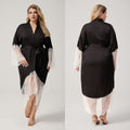 New Womens Sleepwear With Lace Trimmed Patchwork Design