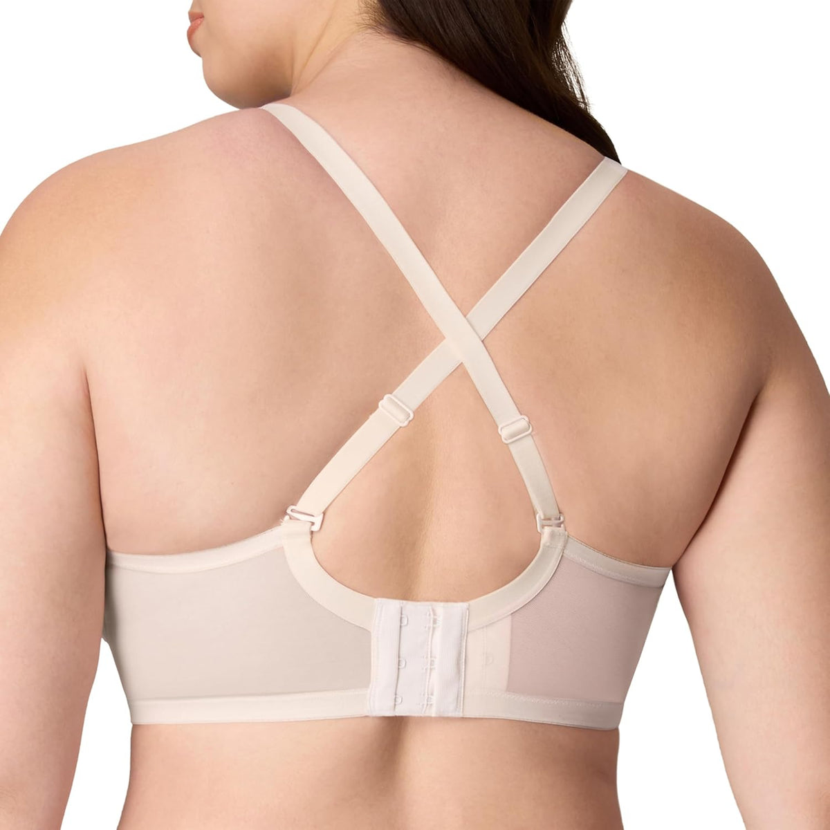 PLAYTEX Womens Balconette Underwire Bra, Bras Available, Full Coverage, Convertible Straps, Lace, 4800
