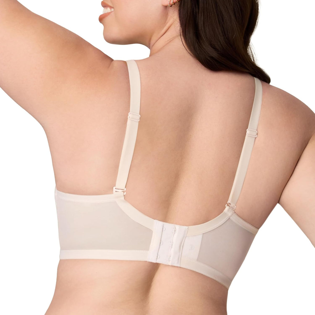 PLAYTEX Womens Balconette Underwire Bra, Bras Available, Full Coverage, Convertible Straps, Lace, 4800