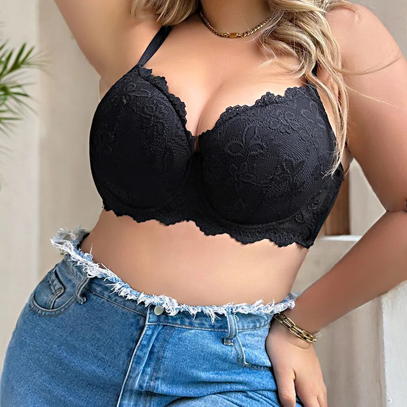 Women's Underwire Bra Underwear Sexy Push-up Comfortable Breathable Bra for Curvy Women