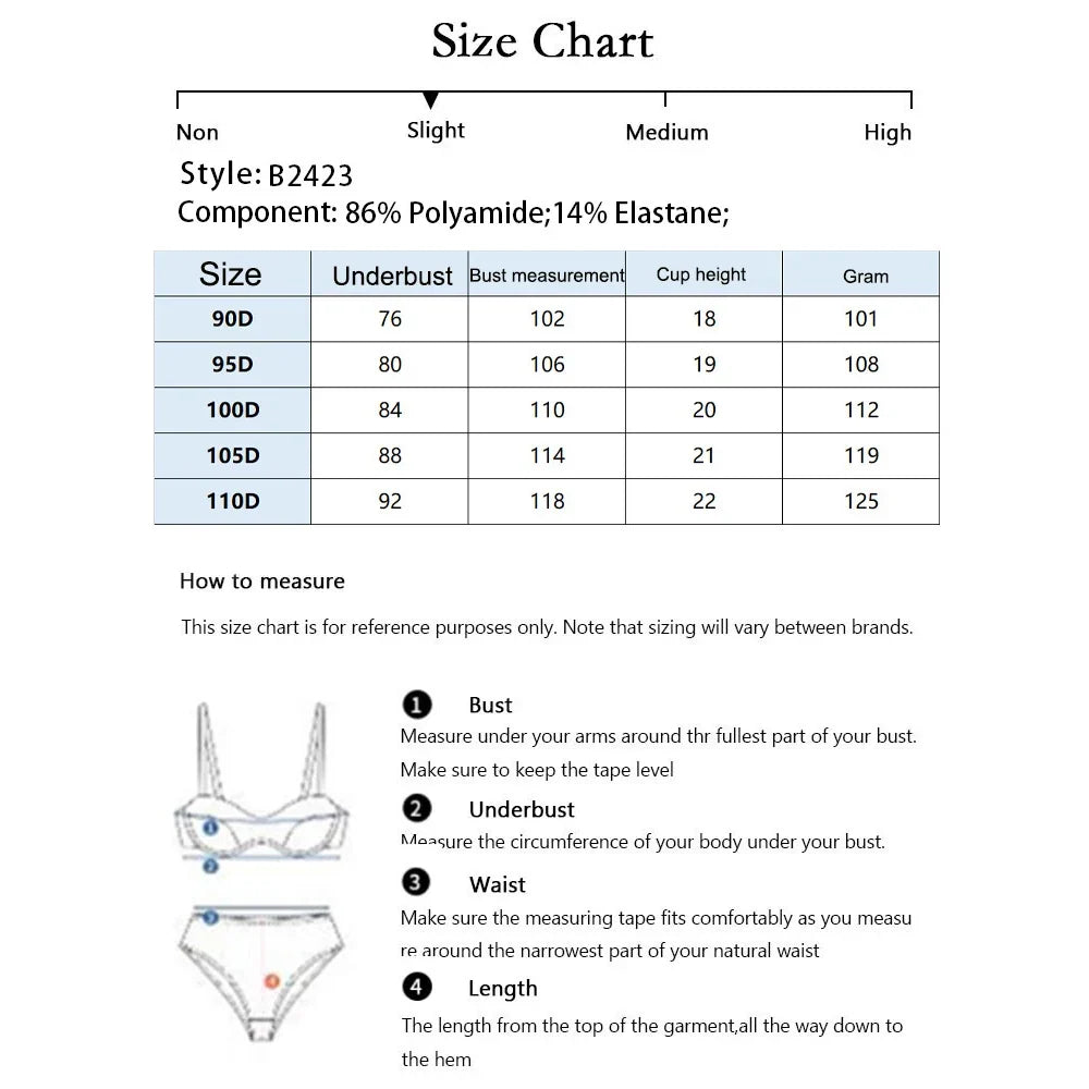 Women's Underwire Bra Underwear Sexy Push-up Comfortable Breathable Bra for Curvy Women