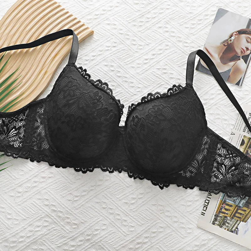 Women's Underwire Bra Underwear Sexy Push-up Comfortable Breathable Bra for Curvy Women