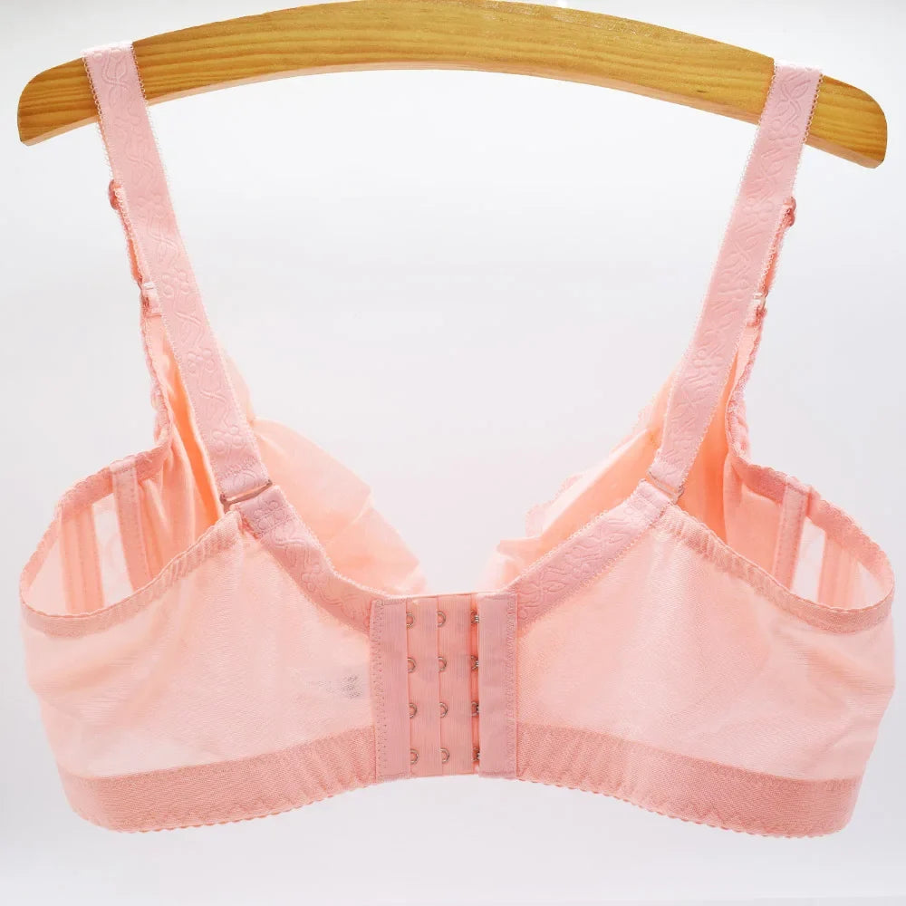 Bras For Women Underwear Lace Sheer Sexy Lingerie Tops Deep V Sexy Bra Big Brassiere