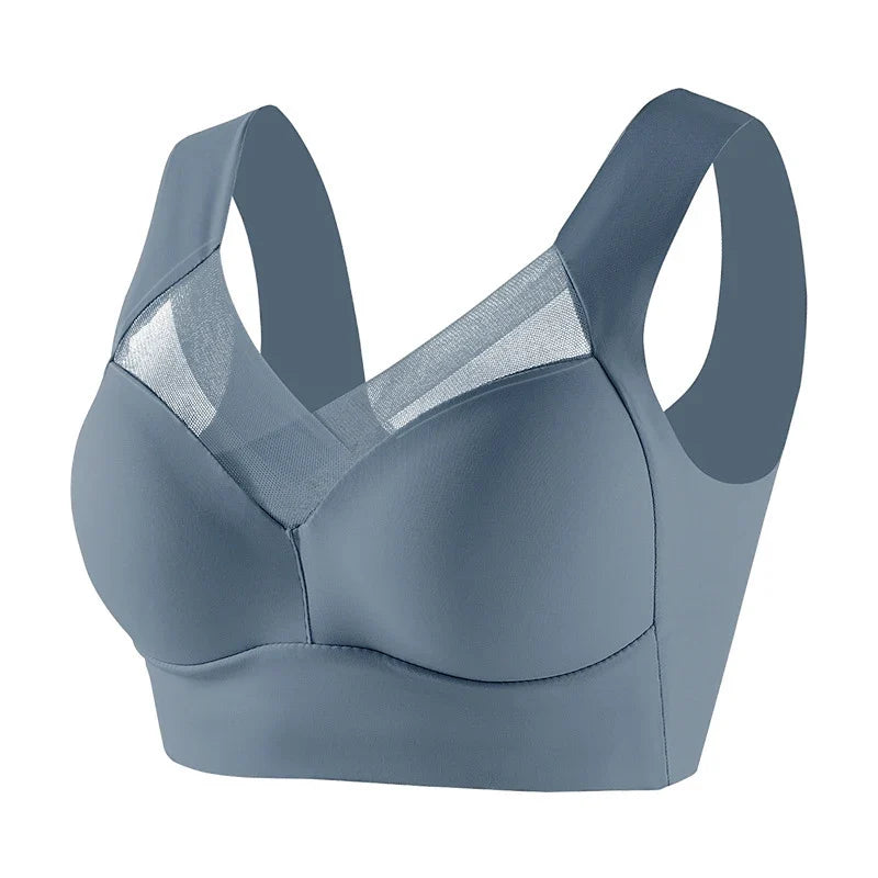 Women Seamless Bras Sexy Patchwork Lace Top Push Up Sports Brassiere Female Backless Fitness Sleep Vest Bralette New