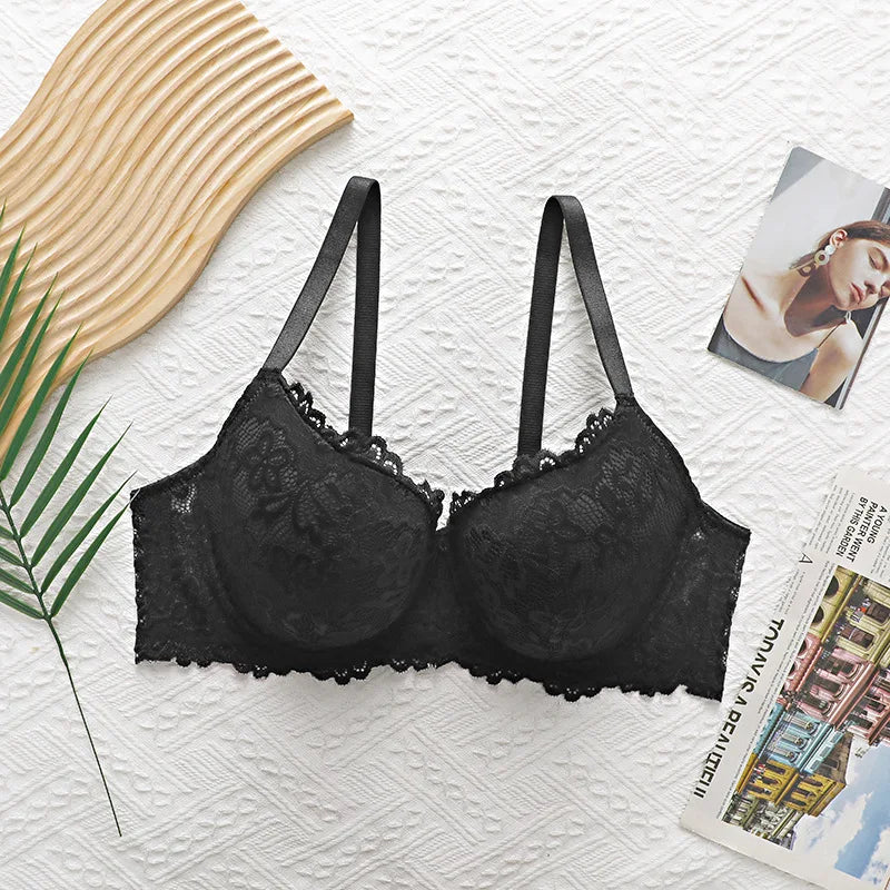 Women's Underwire Bra Underwear Sexy Push-up Comfortable Breathable Bra for Curvy Women