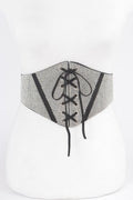 Rhinestone Corset Elastic Belt