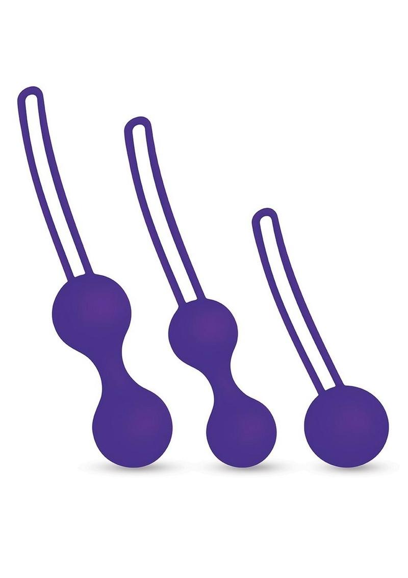 Bodywand Squeeze Silicone Kegel Training Set — 37–65g