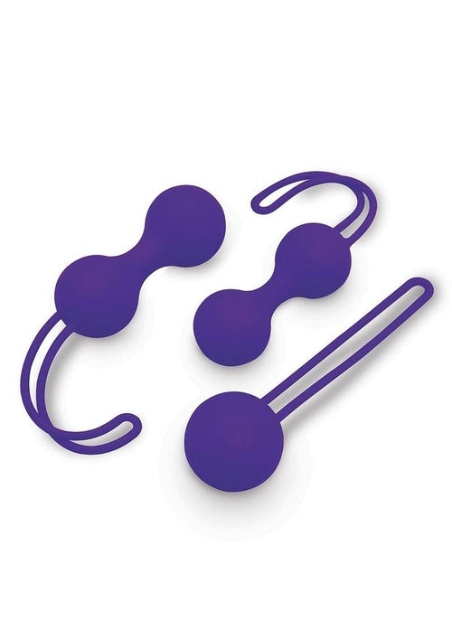 Bodywand Squeeze Silicone Kegel Training Set — 37–65g
