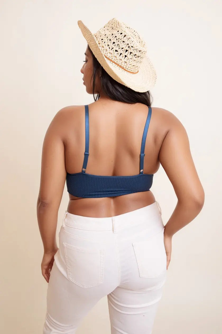 Curvy Waistband Loop Lace Brami – Elegant Lace Detail