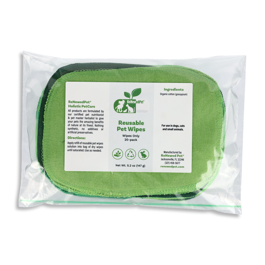 4-ALL PETS REUSABLE PET WIPES